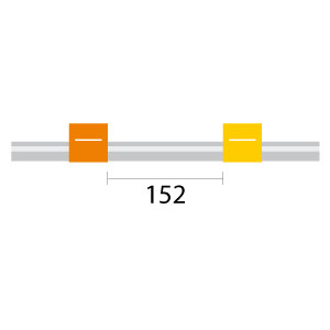 PVC Pump Tube 2tag 0.51mm ID Orange/Yellow (PKT 12)