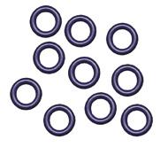 PTFE Coated Viton O-rings for GE Cyclonics, Nebulizer Seal (PKT 10)