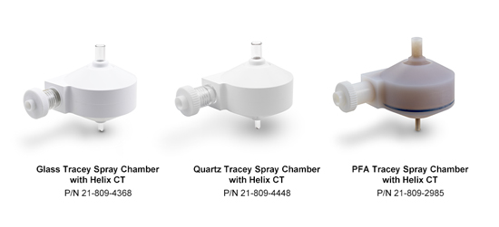 Interchangeable Cyclonic Spray Chambers