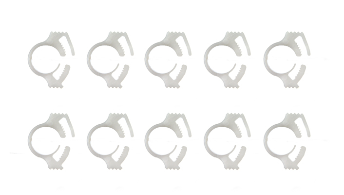 Nebulizer Pressure Hose Clips (PKT 10)