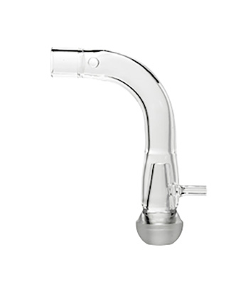 Quartz Adaptor MB19, 90deg with Aux Port