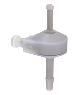 PFA Tracey Spray Chamber with B14 drain for Shimadzu ICPMS-2030