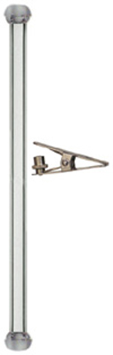 [31-809-0274] Glass Transfer Tube (links 808-0540 to spray chamber with ball joint) + JC-13 Clip