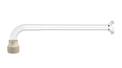 [21-809-5036] DC Quartz Transfer tube with S13 Elbow